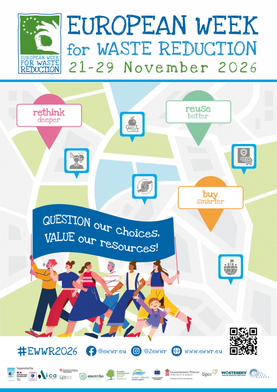 Cartell de la Setmana Europea de la Prevenció de Residus 2026